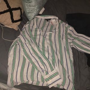 Striped Business Shirt